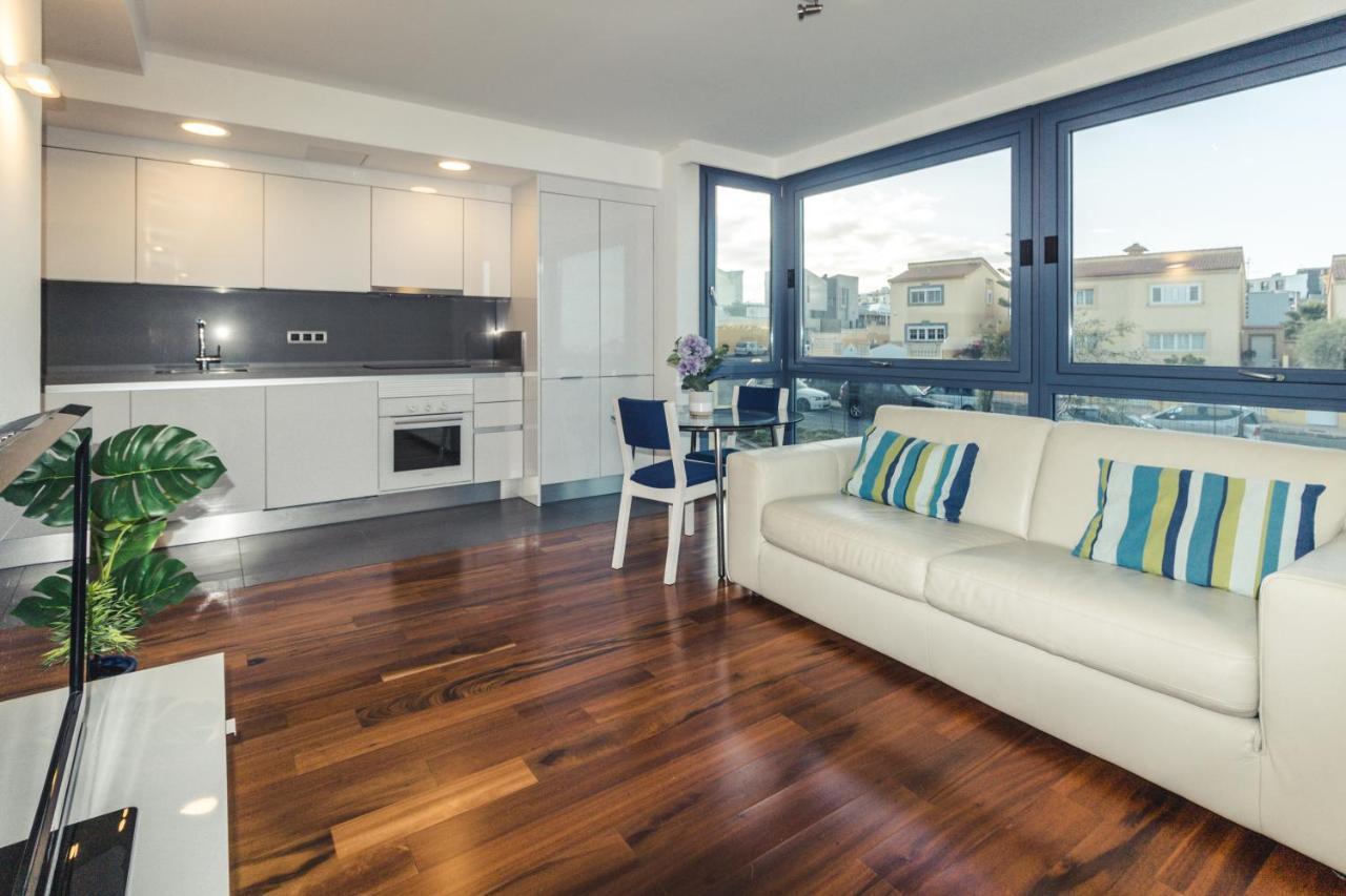 Melenara Beach Avenue Apt Shared Terrace Exteriör bild