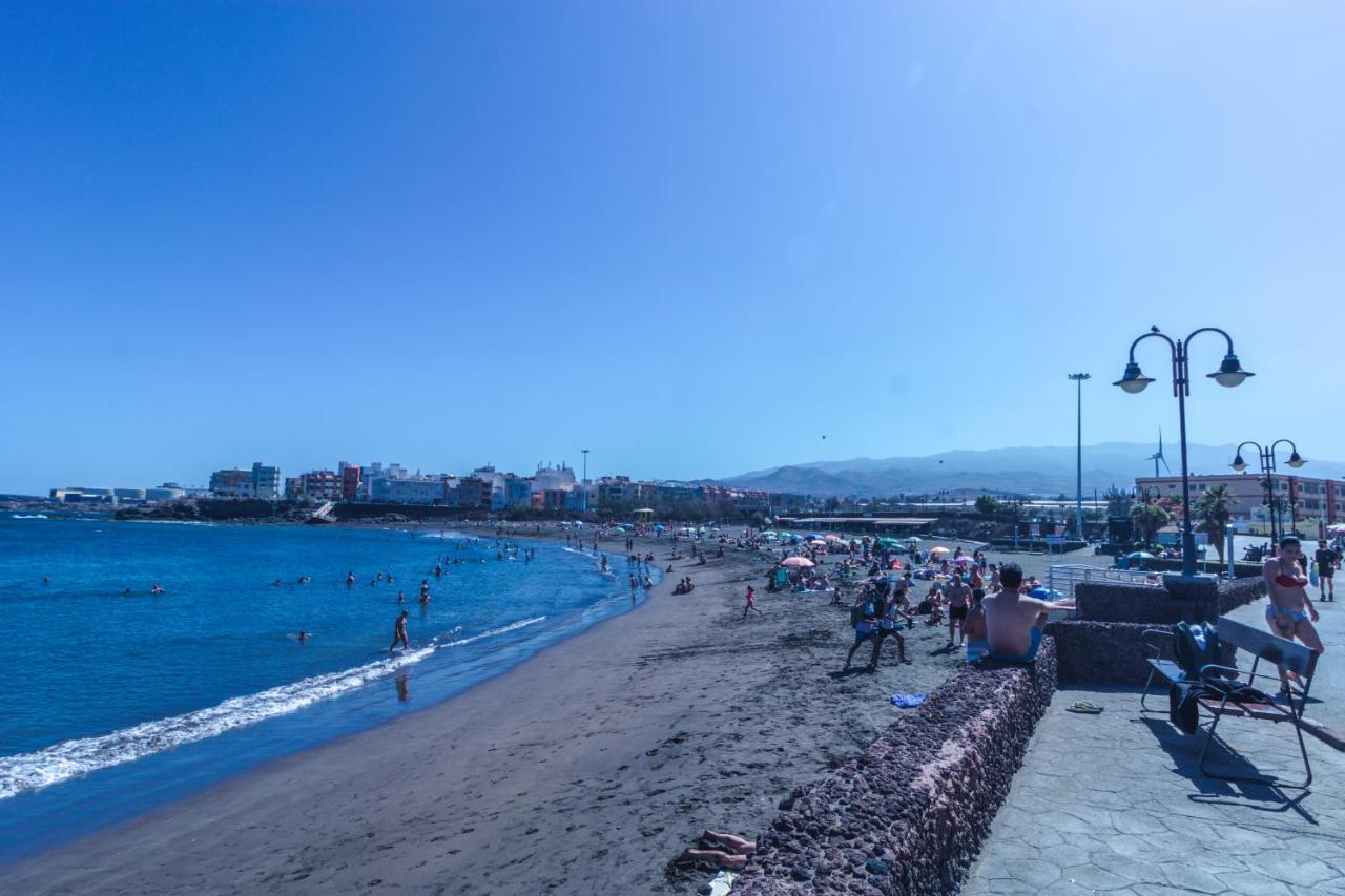 Melenara Beach Avenue Apt Shared Terrace Exteriör bild