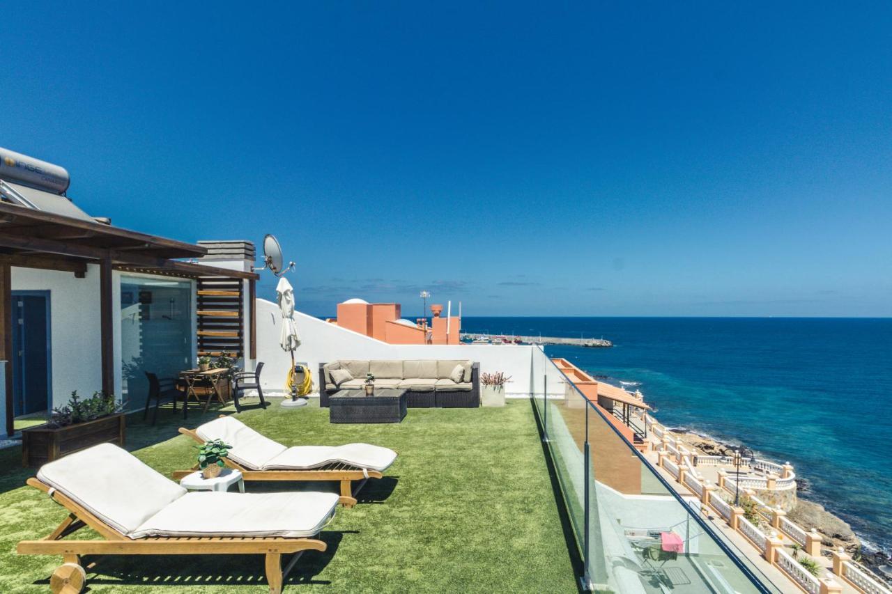 Melenara Beach Avenue Apt Shared Terrace Exteriör bild